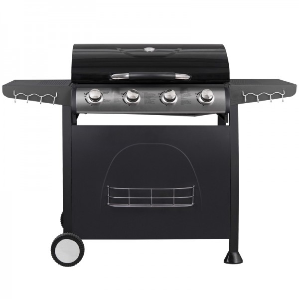 Ψησταριά υγραερίου με 4 εστίες 3kW UNIMAC GAS BBQ 661313 | Σπίτι & Κήπος - Ψησταριές - Ψηστιέρες | karaiskostools.gr