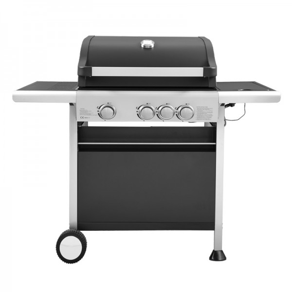 Ψησταριά υγραερίου με 3 εστίες 3kW +1 εστία 2,5kW UNIMAC GAS BBQ 661314 | Σπίτι & Κήπος - Ψησταριές - Ψηστιέρες | karaiskostools.gr