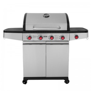 Ψησταριά υγραερίου με 4 εστίες 3kW +1 εστία 2,5kW UNIMAC GAS BBQ 661317 | Σπίτι & Κήπος - Ψησταριές - Ψηστιέρες | karaiskostools.gr