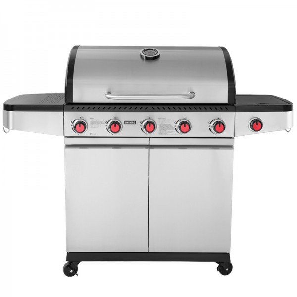 Ψησταριά υγραερίου με 5 εστίες 3kW +1 εστία 2,5kW UNIMAC GAS BBQ 661318 | Σπίτι & Κήπος - Ψησταριές - Ψηστιέρες | karaiskostools.gr