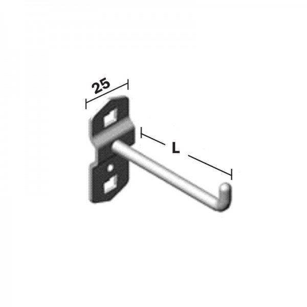 Γαντζος μονος L100mm - 66453