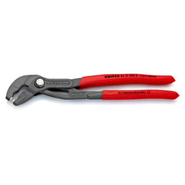 Πένσα KNIPEX 85 51 250 A για Σφιγκτήρες με Αντιολισθητικές Λαβές