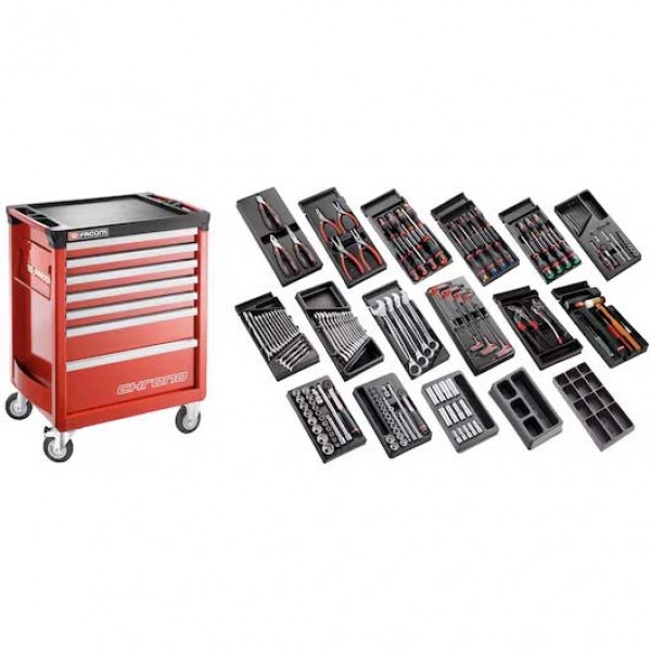 FACOM CM.166 166pcs General Purpose Tools Set