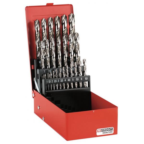 Εικόνα του FACOM 222A.TJ25 (F)DRILL SET, υψηλής ποιότητας προϊόν για επαγγελματική χρήση