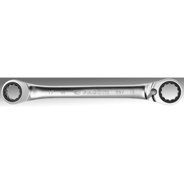 FACOM 65.16X18 RATCHET RING WRENCH 12P 16X18