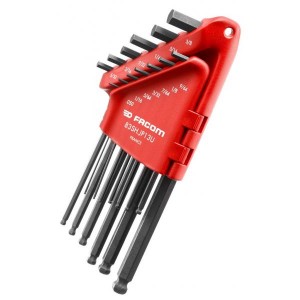 FACOM 83SH.JP13U SET OF 13 LONG HEX KEYS IN WALLET INCH