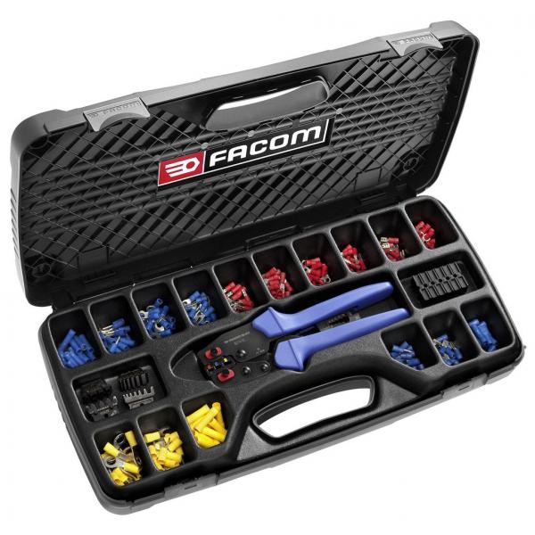 FACOM 855367 SET CRIMPING PLIER + TERMINALS