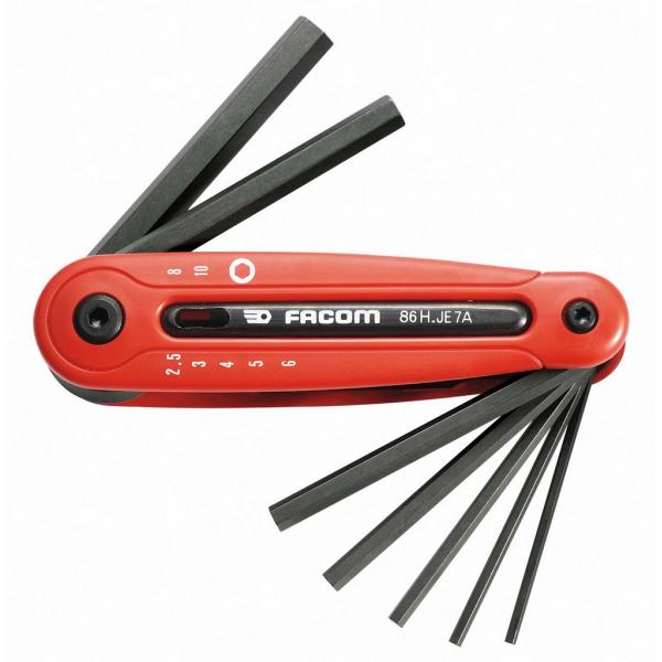 FACOM 86H.JE7A HEX KEY SET