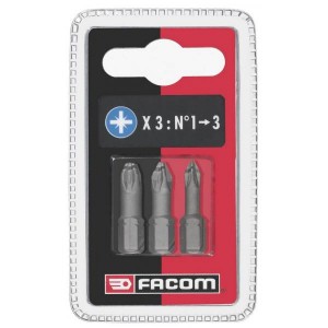 FACOM ED1.J3 3 BITS SET 25MM PZ