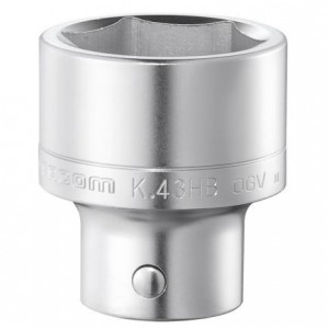 FACOM K.43HB 3/4 IN 6 PT STD SOCKET 43 MM