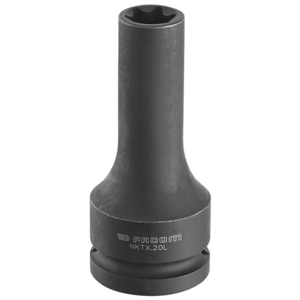 FACOM NKTX.18L 3/4 FEMALE TORX 18 IMPACT DEEP SOCKET