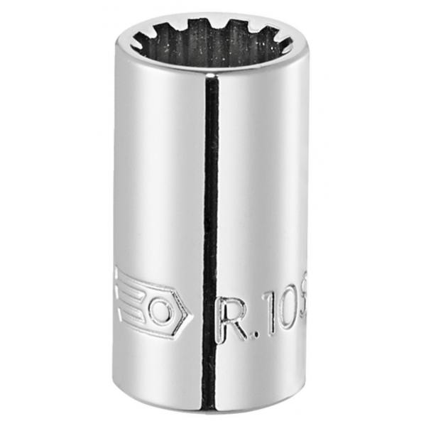 FACOM R.10S "1/4"" STD SOCKET SPLINE 10"