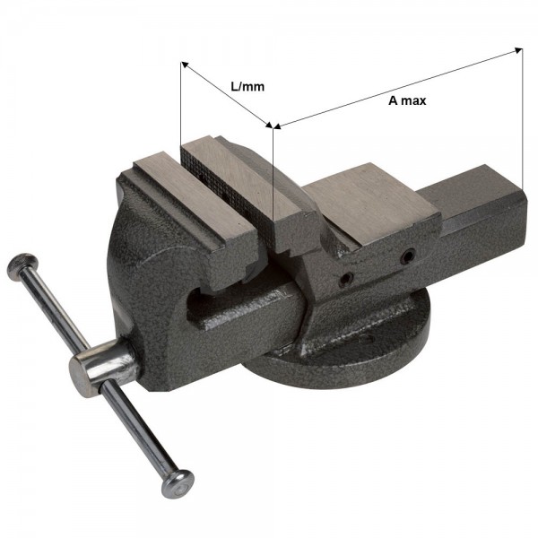 Μέγγενη πάγκου ατσάλινη 125mm FG 121/B125 FASANO Tools Μέγγενες Πάγκου