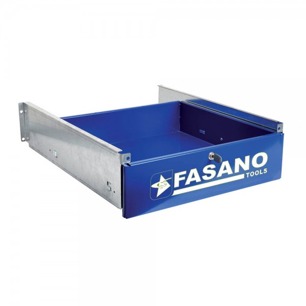 Συρτάρι πάγκου με κλειδαριά μπλέ FG 129/CB FASANO Tools 