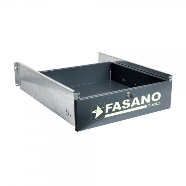 Συρτάρι πάγκου με κλειδαριά μαύρο FG 129/CD FASANO Tools Πάγκοι & Ταμπλό