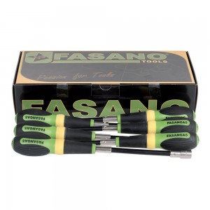 Σετ κατσαβίδια καρυδάκια flexible 6 τεμαχίων FG 22FL/S6 FASANO Tools Κατσαβίδια & Μύτες