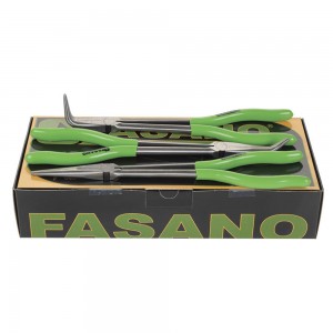 Σετ με 3 μακρυά μυτοστίμπιδα 275mm FG 56/S3 FASANO Tools Πένσες