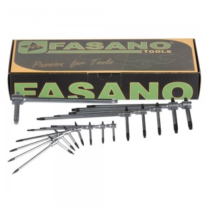 Σετ με 13 κλειδιά τάφ TORX FG 621TX/S13 FASANO Tools | Εργαλεία Χειρός - Κλειδιά | karaiskostools.gr