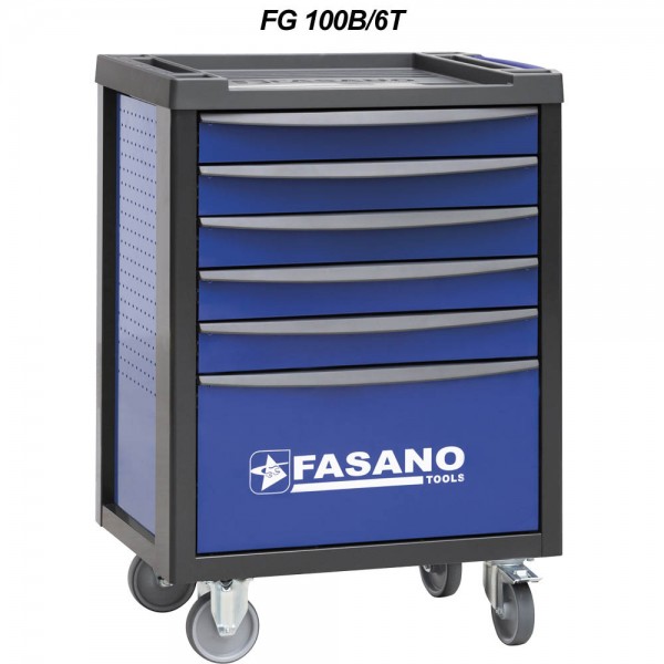 Fasano FG 100B/6T Καρότσι Εργαλείων με 6 συρτάρια