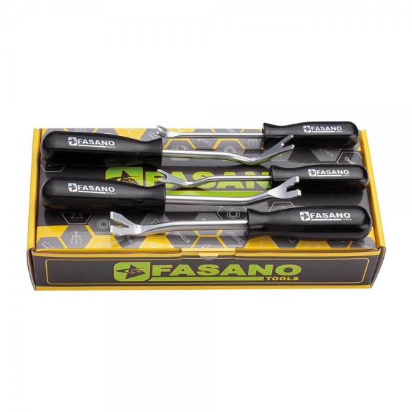 Σετ εργαλεία αφαίρεσης κλιπ FG 185/S5 FASANO TOOLS| Εργαλεία Συνεργείου - Φανοποϊία | karaiskostools.gr