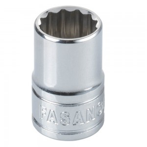 Καρυδάκι δωδεκάγωνο 10mm για καστάνια 3/8" FG 624/C10 FASANO Tools