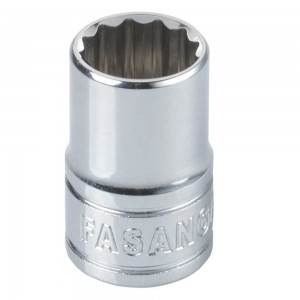 Καρυδάκι δωδεκάγωνο 19mm για καστάνια 1/2" FG 625/C19 FASANO Tools