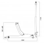 Καροτσόγρυλλος 5 τόνων Fasano Tools FG 722/5T